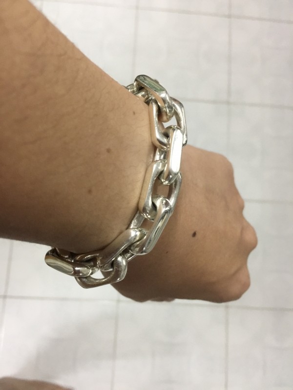 12mm Men's Chain Link Bracelet by John