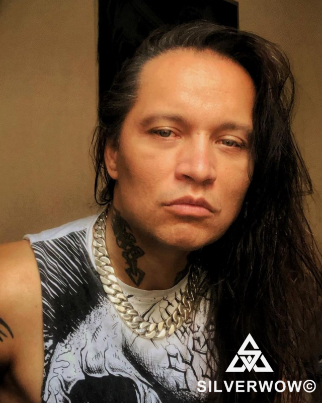 Zoli Farkas with the 20MM Curb Link Necklace | BY Silverwow