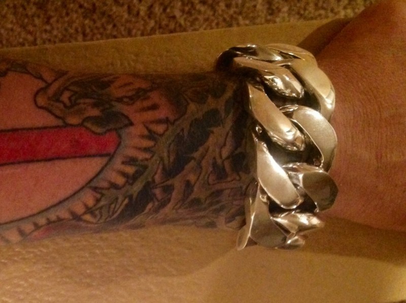 40mm heavy curb bracelet