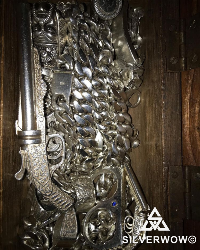 Curb Chain Necklace Silver Collection | BY Silverwow