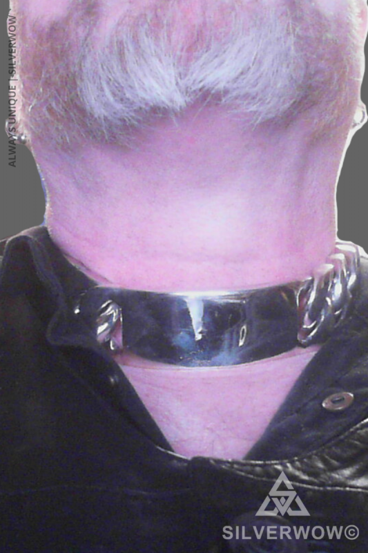35MM Chunky ID Necklace for Men | BY Silverwow