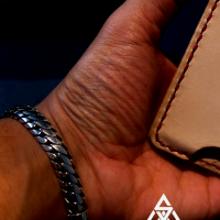 Hossein wearing the 10MM Chunky Woven Snake Bracelet for Men | BY Silverwow
