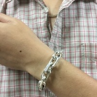 Men's Heavy Chain Link Bracelet by John
