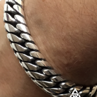 15MM Woven Snake Bracelet | Chunky for Men BY Silverwow