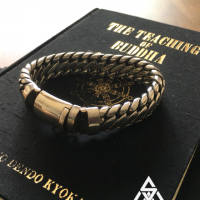 Unique, Sleek 15MM Woven Snake Bracelet for Men | BY Silverwow
