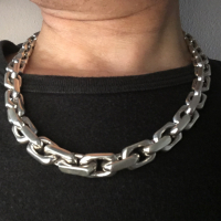 10MM Chunky Chain Link Necklace sent in by a customer