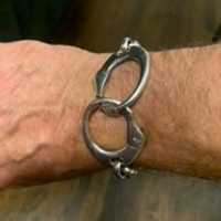 Franks from Bridgeport sharing  his New Handcuff Bracelet
