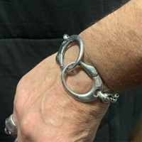 Franks from Bridgeport sharing  his New Handcuff Bracelet