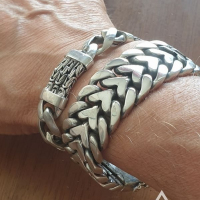 Customer sent his 25mm herringbone