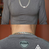 Heavy Curb Link Necklace for Men | BY Silverwow