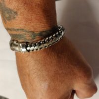 Woven Snake Bracelet 10mm
