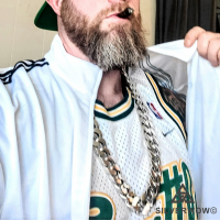 Kevin with his 25MM Curb Chain Necklace | BY Silverwow