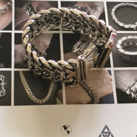 Super Heavy, Chunky, Herringbone Bracelet for Me | BY Silverwow